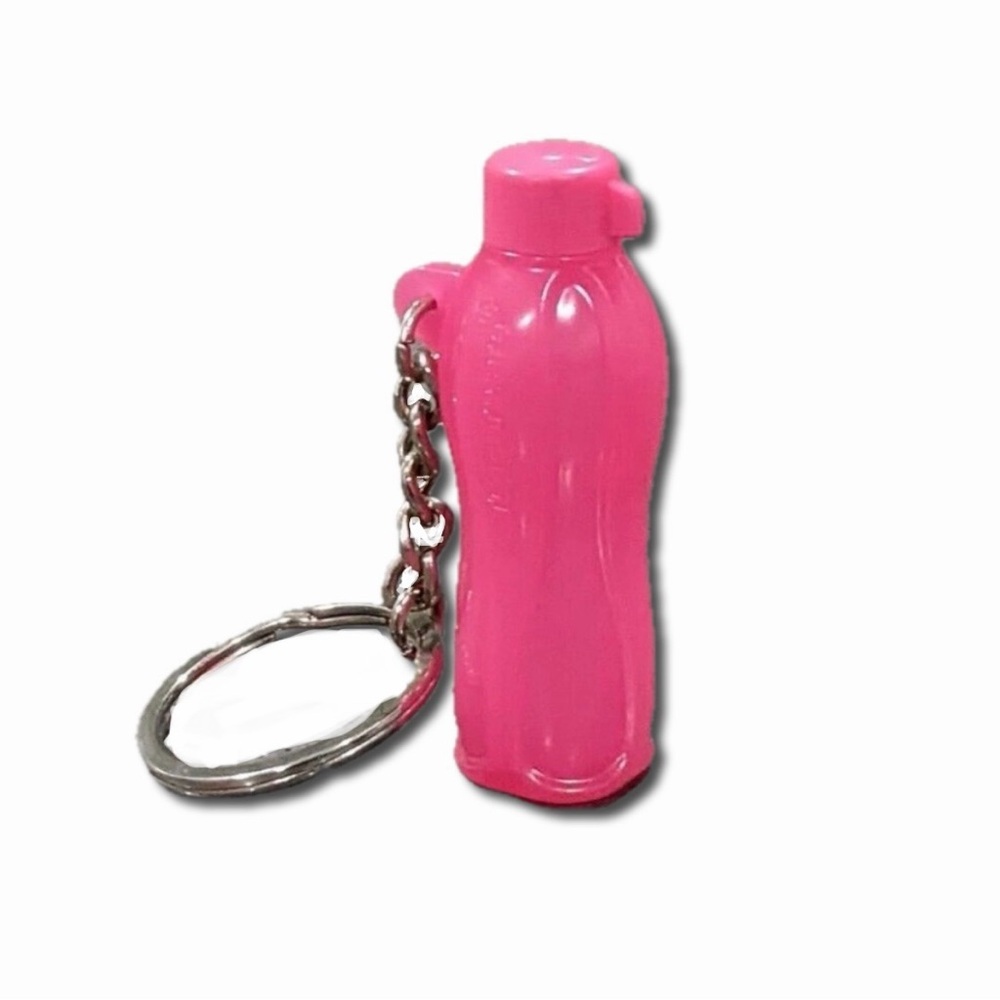 Tupperware Pink Bottle Keychain 🩷🩷🩷
